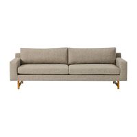 Sofá de 3 Cuerpos Amarilis Gris Beige