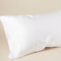 Fundas de almohada Seda Blanco