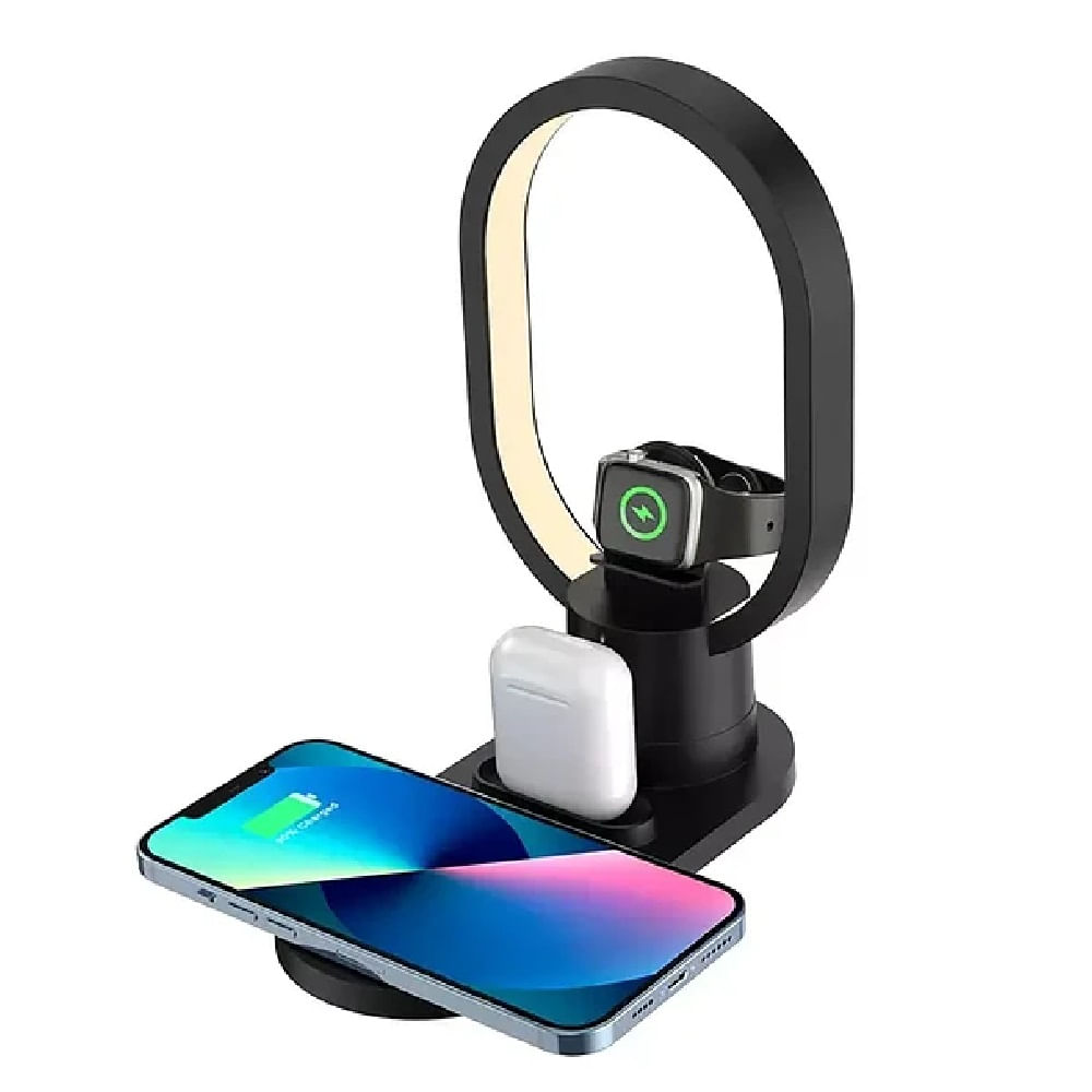 Cargador Inalámbrico 4 en 1
