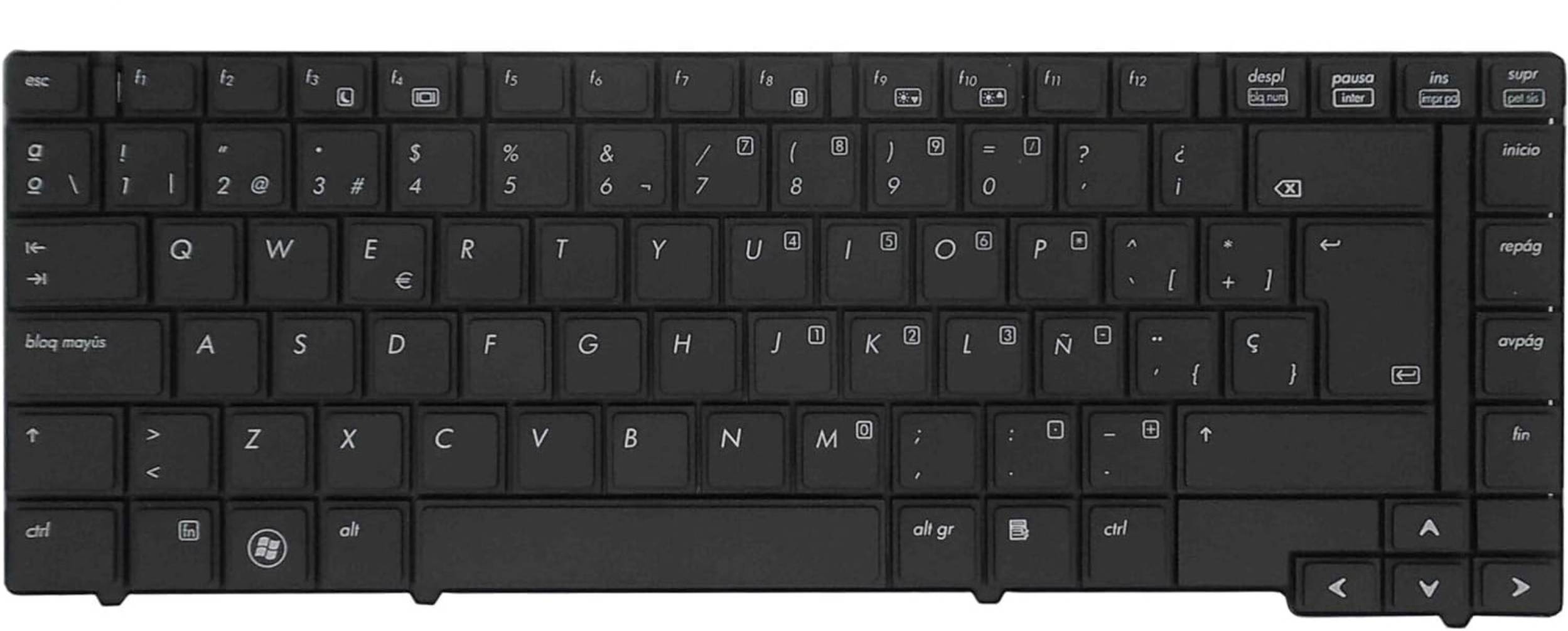 Teclado para Laptops Hp ELITEBOOK 8440P 8440W