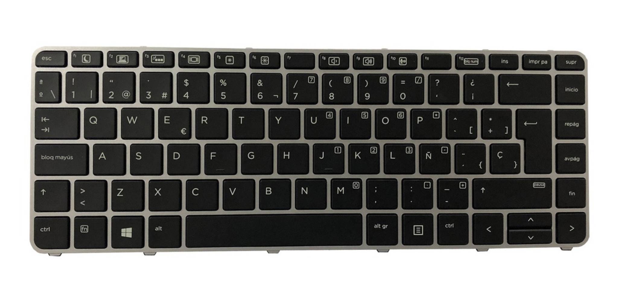 Teclado para Laptop Hp FOLIO 1040-G3 Retroiluminado