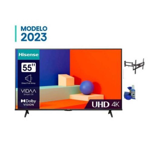 Hisense TV 55A6K - UHD 4K, Smart TV de 55 Pulgadas, Dolby Vision