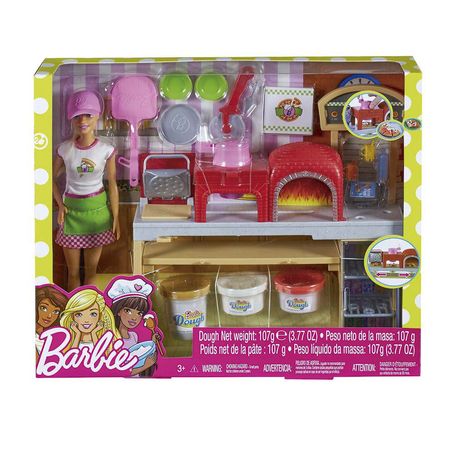 barbie cocinera de pizza