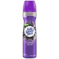 Desodorante para Mujer en Aerosol LADY SPEED STICK Carbón Absorb Frasco 91g