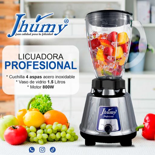 Licuadora Profesional Jhumy 1.5 L 800W
