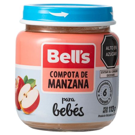 Compota de Fruta BELL'S Manzana Frasco 113g | plazaVea - plazaVea
