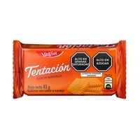 Galleta TENTACION Sabor Naranja Empaque 43g Paquete 6un