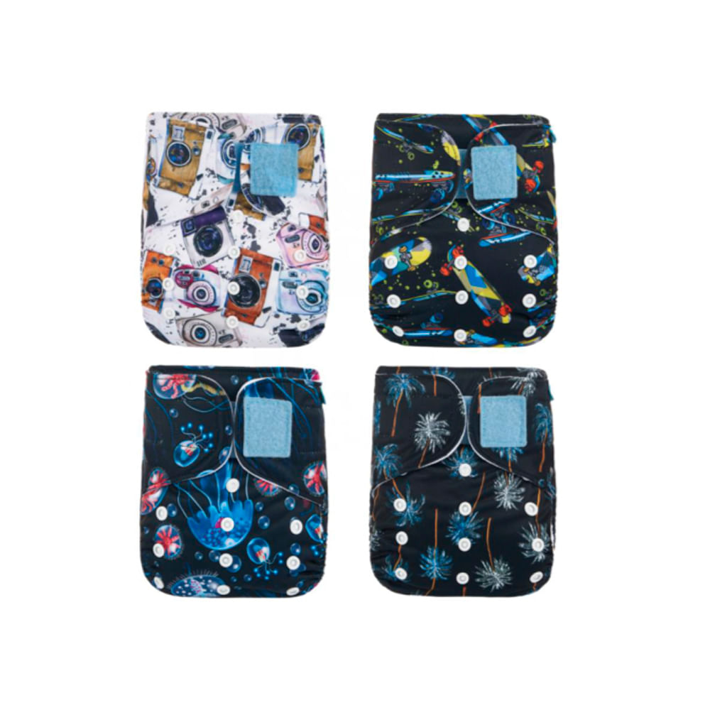 Pañal de Tela Unitalla Pack x 4 Unidades SMT 10