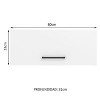 Armario Superior Madesa Agata 80 cm 1 puerta basculante