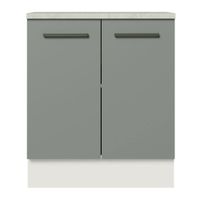 Mostrador de Cocina Madesa Agata 70 cm 2 Puertas