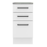 Mueble Mostrador Madesa Agata 40 cm 3 Cajones