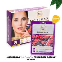 MASCARILLA FACIAL DE FRUTOS DEL BOSQUE NEVADA