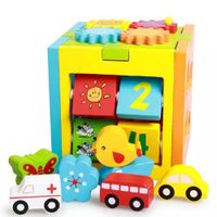 Cubo multifuncional Montessori
