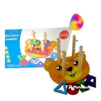Juego didáctico obstáculo en forma de oso