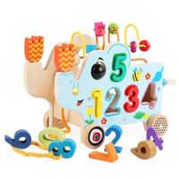 Juego montessori elefante de encaje