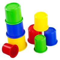 Juguete de vasos apilables Nacional X8