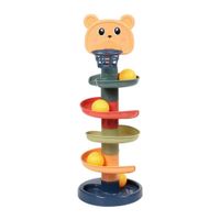 Juego de rodar pelotas en forma de oso para bebés