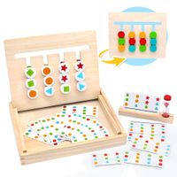 Juego de cuatro en colores Didáctico Montessori