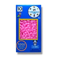 Cajita de Colores Hama Beads de 1000 Unidades Midi 5mm Rosa Claro