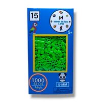 Cajita de Colores Hama Beads de 1000 Unidades Midi 5mm Verde Amarillo