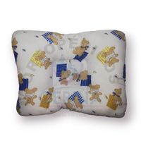 Almohada para Bebé Anticabeza Plana Diseño Osito Azul