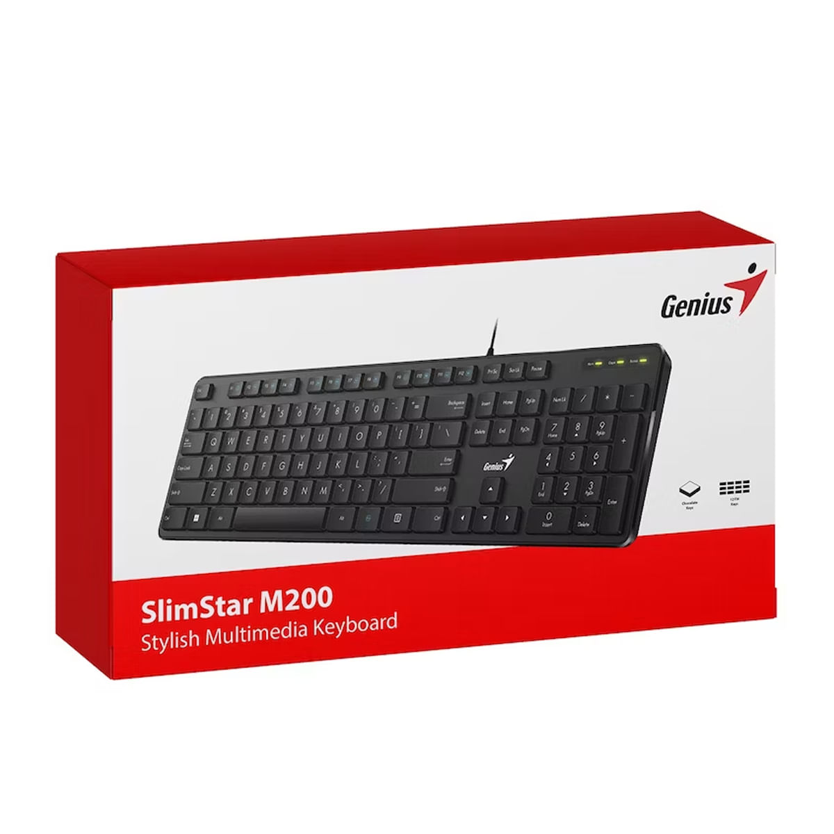 Teclado Genius Slimstar M 200 Negro