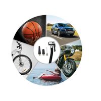Aspiradora e Inflador para Auto Compresor Aire 4 EN 1