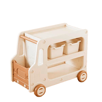 Camión Estante Marrón para Niños