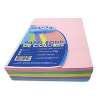 Papel de Colores Pastel 75GR - Paquete X500 hojas