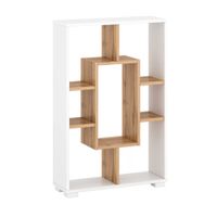 Estante Moderno Molly Blanco/Duna R&R MUEBLES