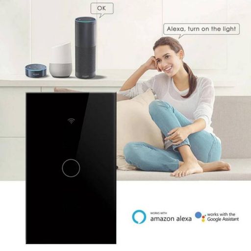 Interruptor Inteligente Wifi Smart Pared Alexa Google Home SEISA