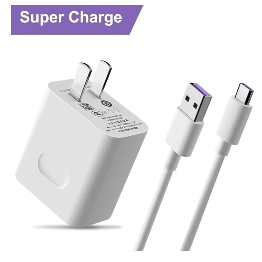 Cargador de 33w Generico Compatible con Xiaomi o Huawei Ecónomico Carga Rapida