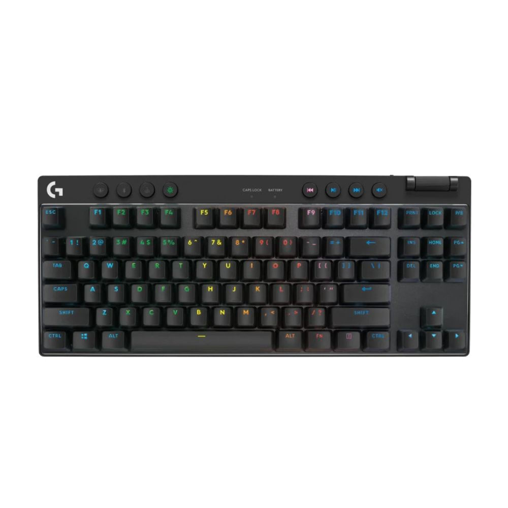Teclado Logitech G Pro X TKL Lightspeed Switch Brown Negro