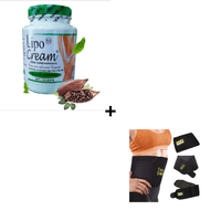 Combo Crema Thermohidratante Lipocream + Faja Sweat Belt Efecto 360