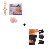 Combo Parche Adelgazante para Abdomen + Faja Sweat Belt Efecto 360