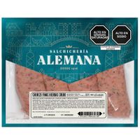 Chorizo Finas Hierbas SALCHICHERÍA ALEMANA Bolsa 4un