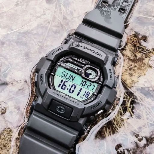 Reloj Casio G-Shock GD350-1 Digital Para Hombre Alarma Luz LED Resina Negro