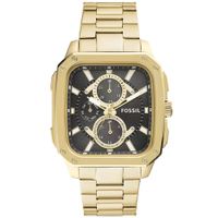 Reloj Fossil Inscription BQ2656 Multifuncional Acero Inoxidable Dorado Dial Gris