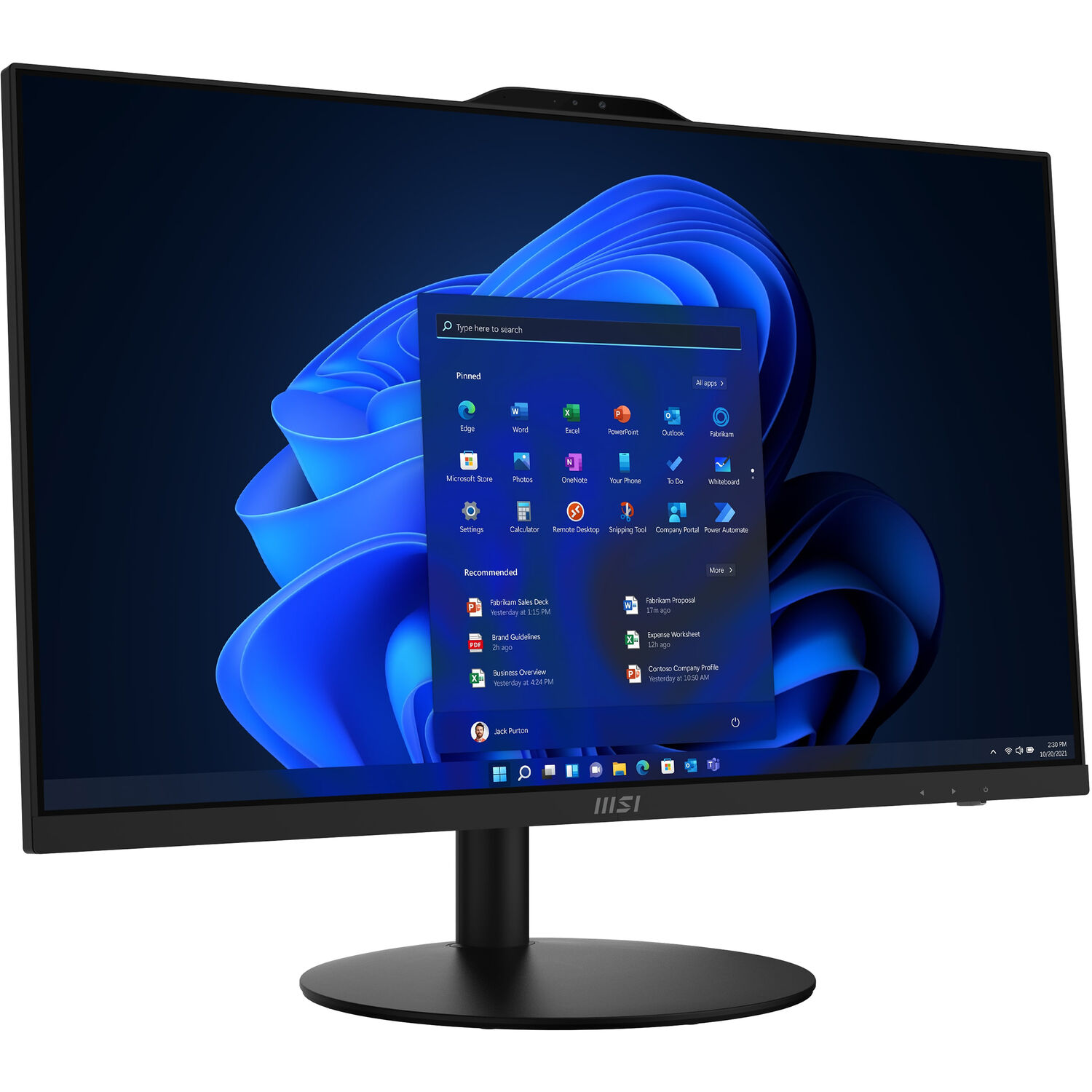 Computadora de Escritorio Todo en Uno Msi 27 Pro Ap272 13M