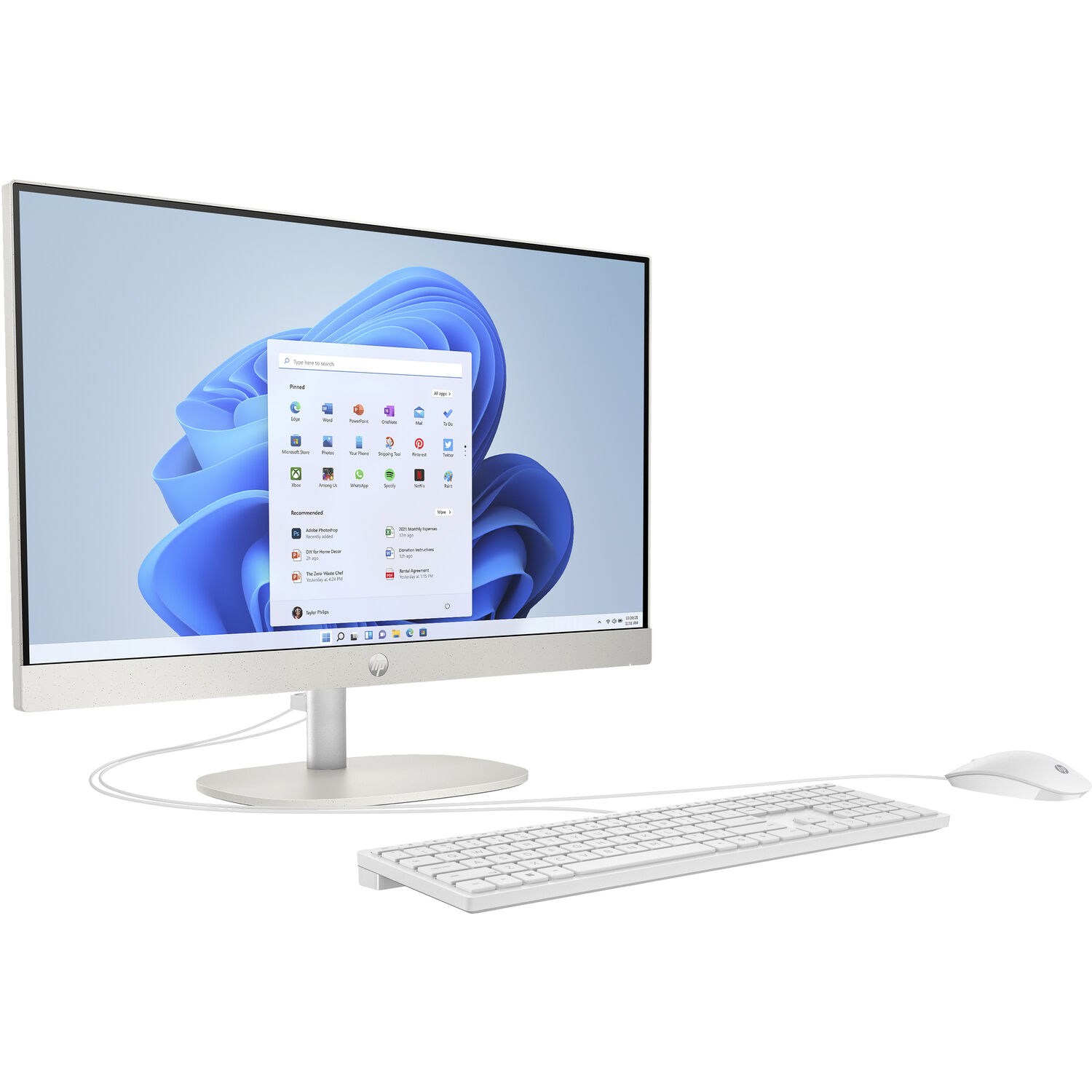 Computadora de Escritorio Hp All In One 24 Cr0080 de 23.8 con Pantalla Táctil Múltiple