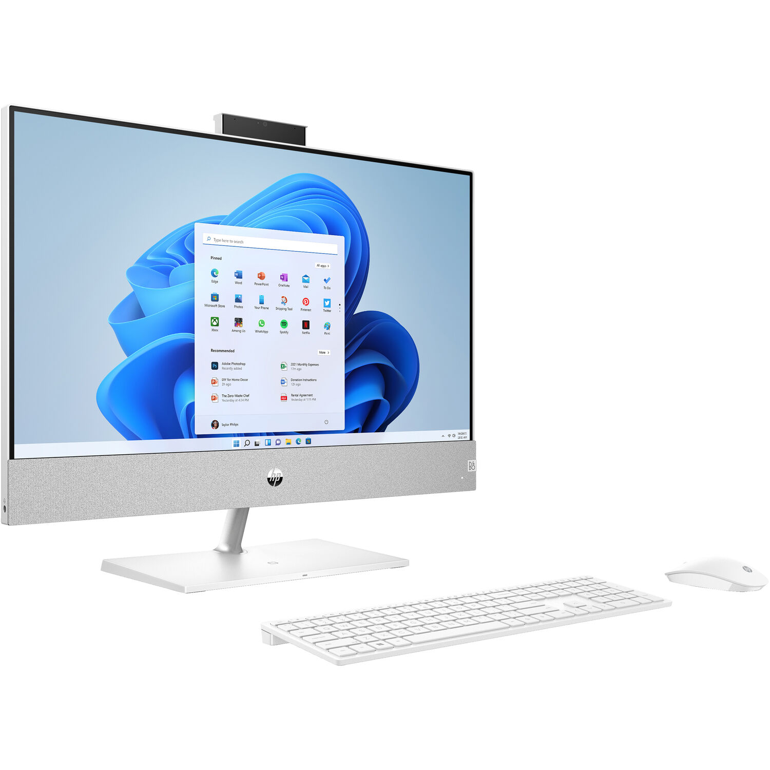 Computadora de Escritorio Todo en Uno Hp Pavilion 24 Ca2070 de 23.8 con Pantalla Táctil Múltiple