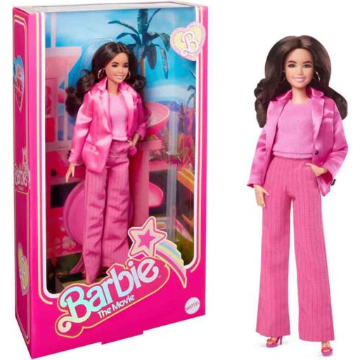 Mu eca Barbie La Pelicula Gloria Atuendo Rosa plazaVea