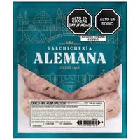 Chorizo Precocido Finas Hierbas SALCHICHERÍA ALEMANA Paquete 4un
