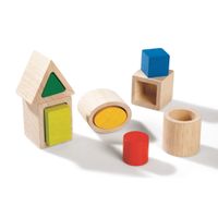 Juguete Educativo de Bloques Geo Matching Blocks Plantoys