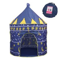 Carpa Castillo Casita Armable para Niños Color Azul