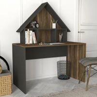 Escritorio Moderno Henry Gris/Marron R&R MUEBLES