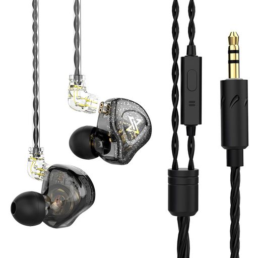 Auriculares in-ear gamer QKZ Audio AK6 AK6 negro