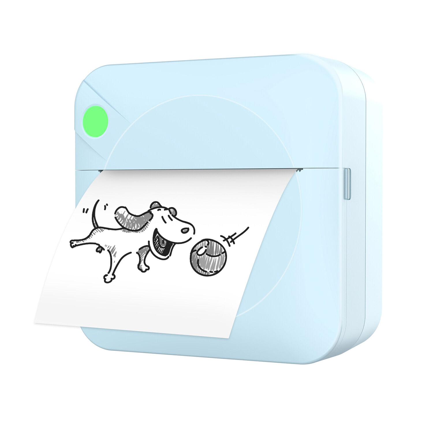 Impresora Térmica C17 203Dpi Pregunta Incorrecta Bluetooth Bolsillo Mini Azul