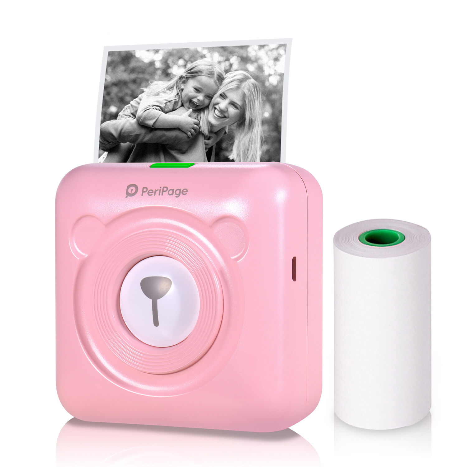 Impresora Térmica Ericsson A6 304Dpi Portátil Mini Bluetooth Rosa