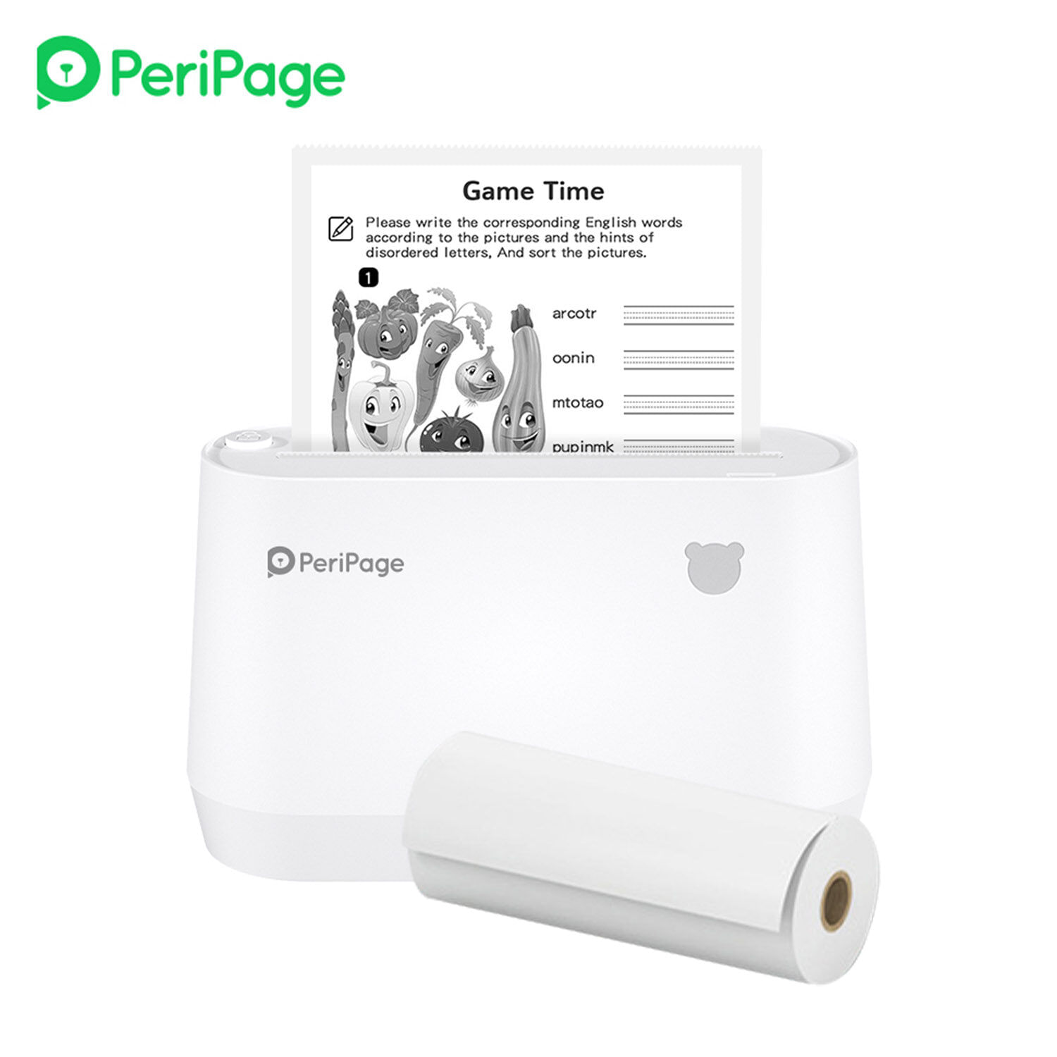 Impresora Térmica Ericsson A9S 3 Pulgadas Mini Portátil 304Dpi Blanca